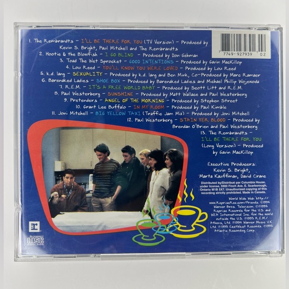 FRIENDS Original Soundtrack - Picture 3 of 6